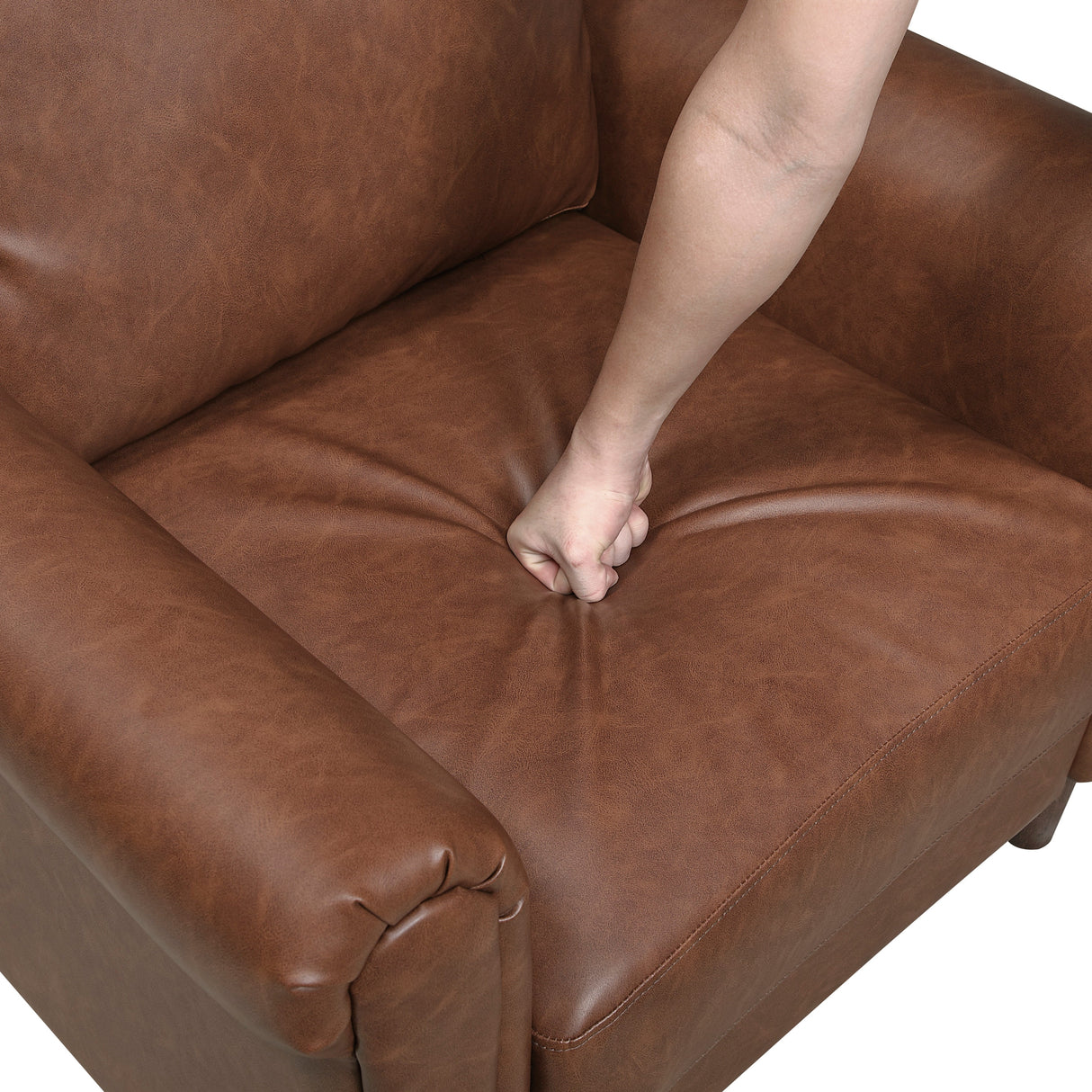 Hector Chocolate Sofa by Homelegance at Eve Furniture