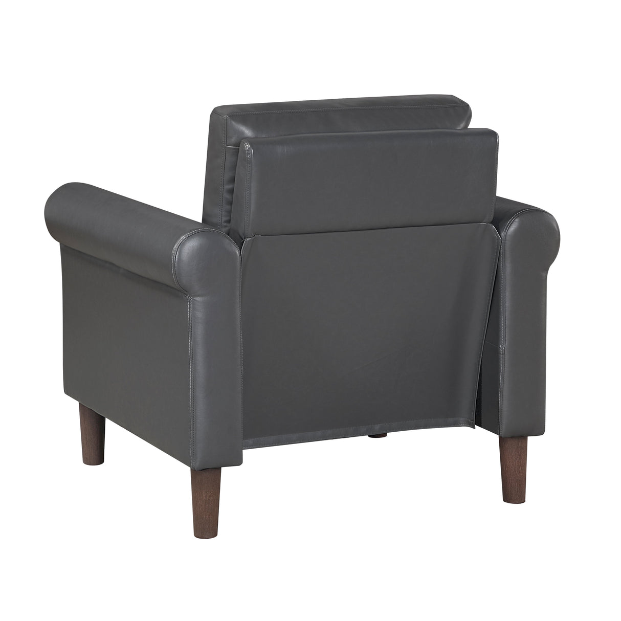 Hector Dark Gray Chair by Homelegance at Eve Furniture