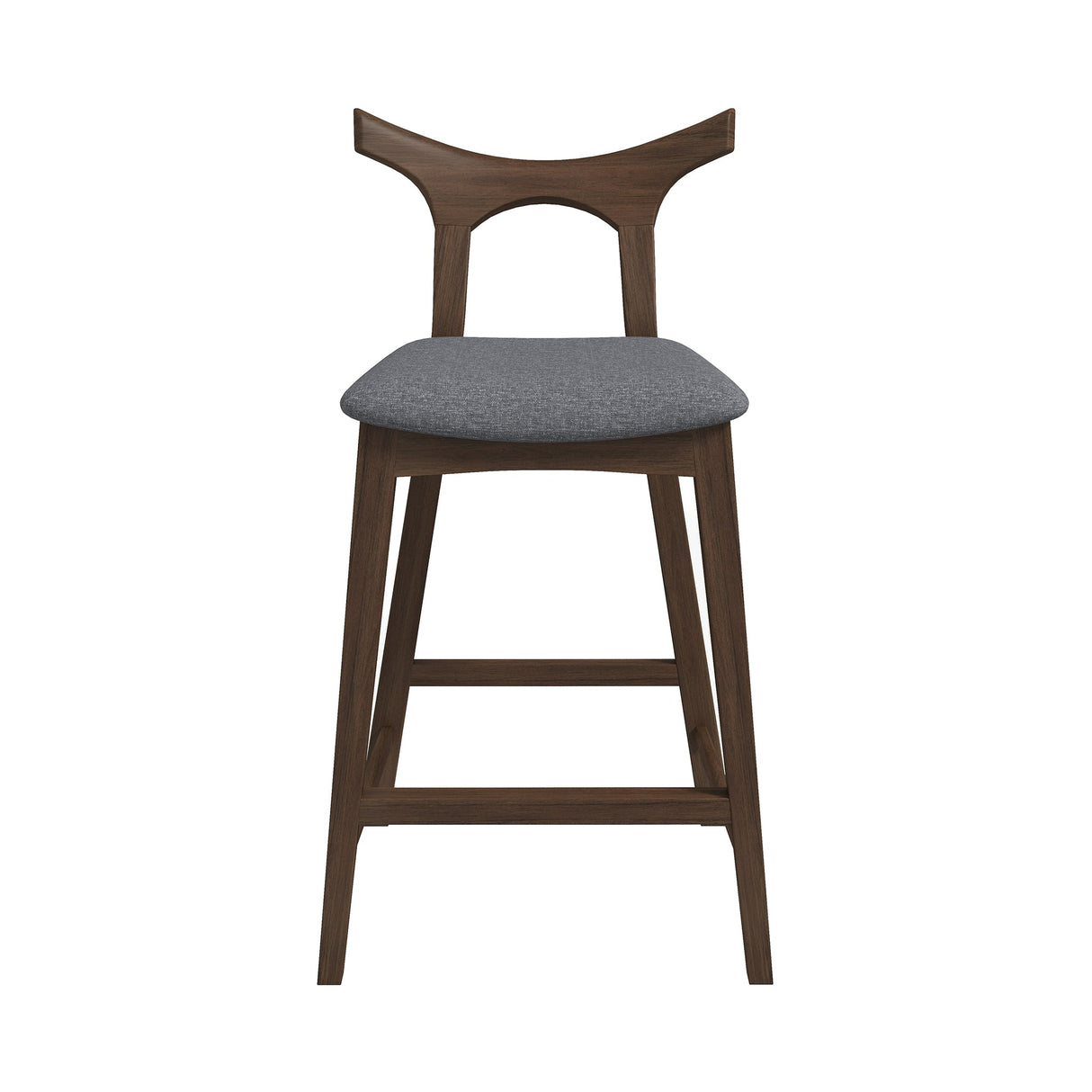 Hester Solid Wood Upholstered Square Bar Chair (Set Of 2) by Ashcroft Furniture at Eve Furniture