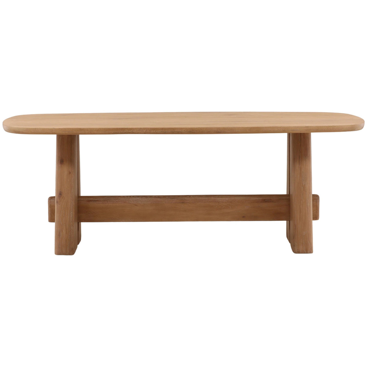Heston Dining Table, Light Natural by Dovetail at Eve Furniture