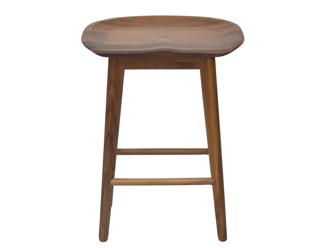 Hilton 24″ Backless Counter Stool, Natural by Steve Silver at Eve Furniture
