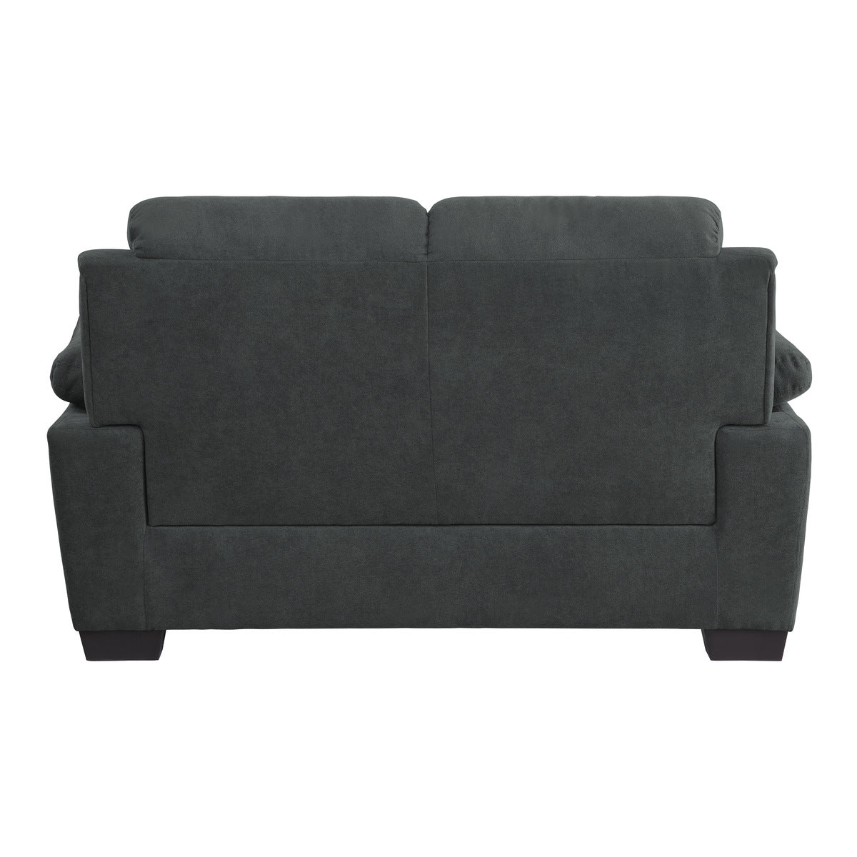 Holleman Dark Gray Loveseats by Homelegance at Eve Furniture
