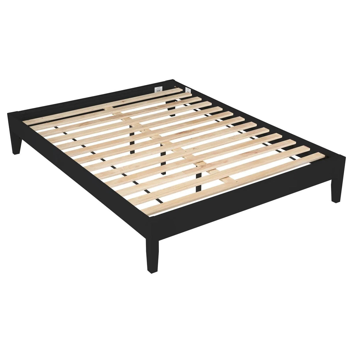 Hounslow Black Platform Eastern King Bed by Coaster at Eve Furniture