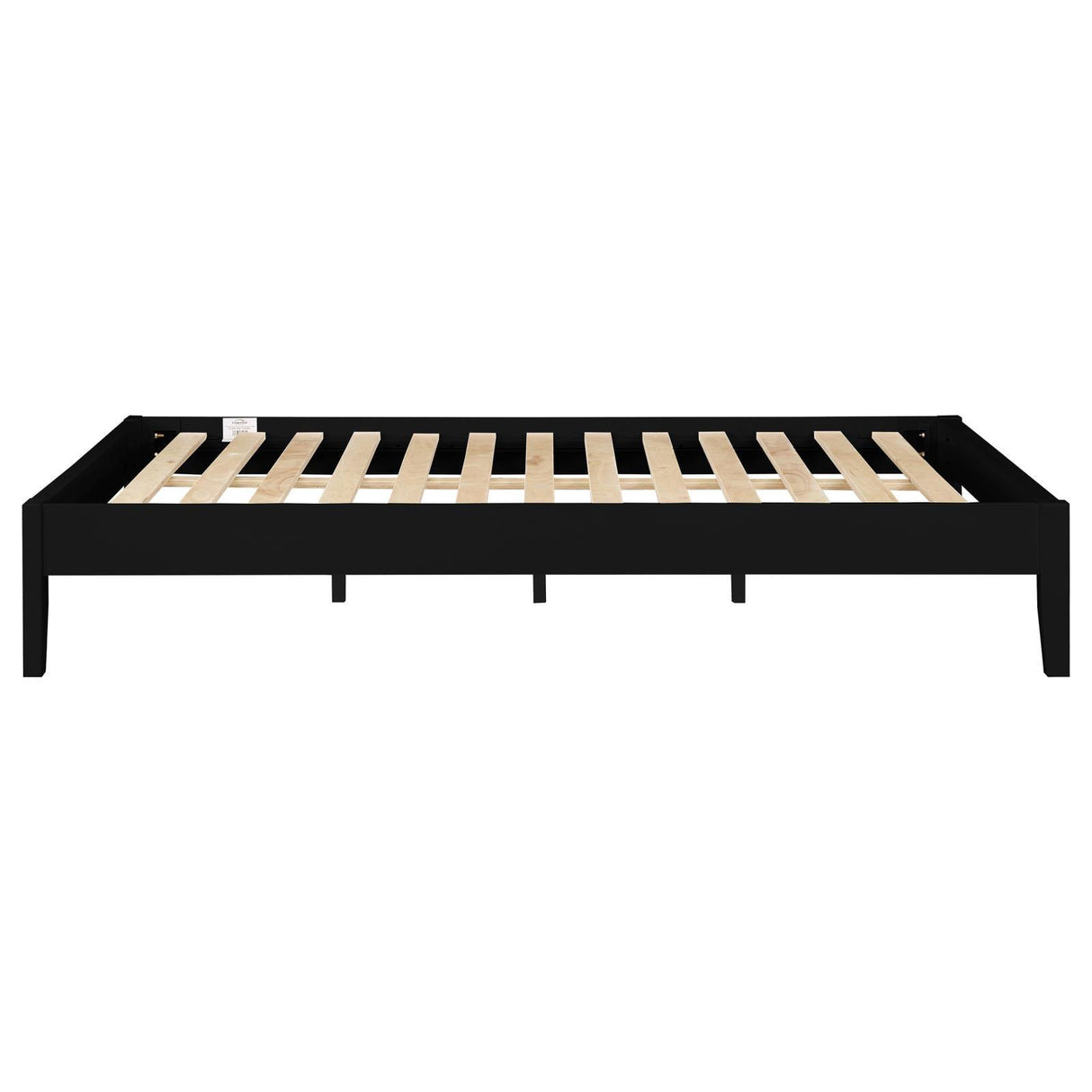 Hounslow Black Platform Eastern King Bed by Coaster at Eve Furniture
