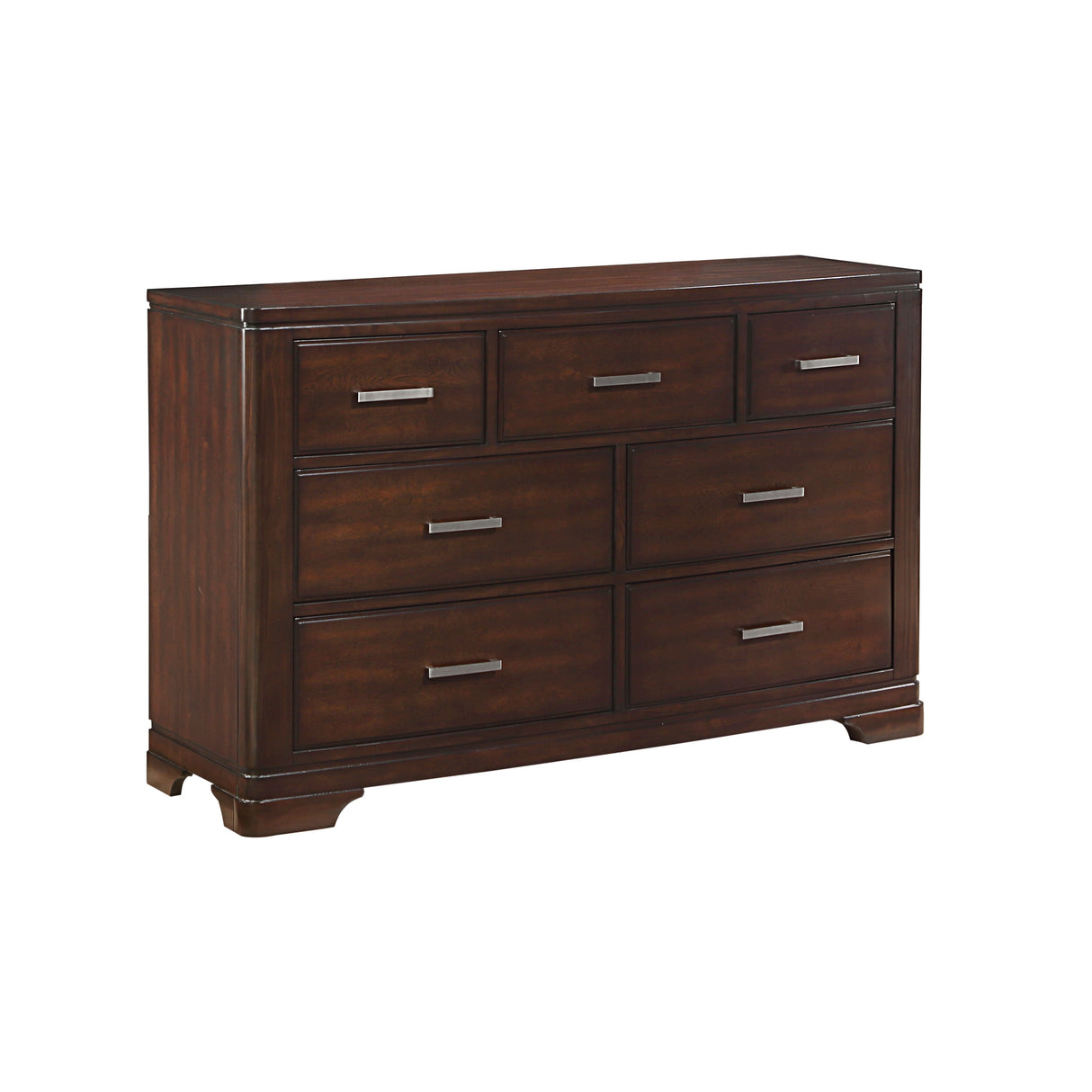 Hudson Cherry Storage Platform Bedroom Set by Homelegance at Eve Furniture