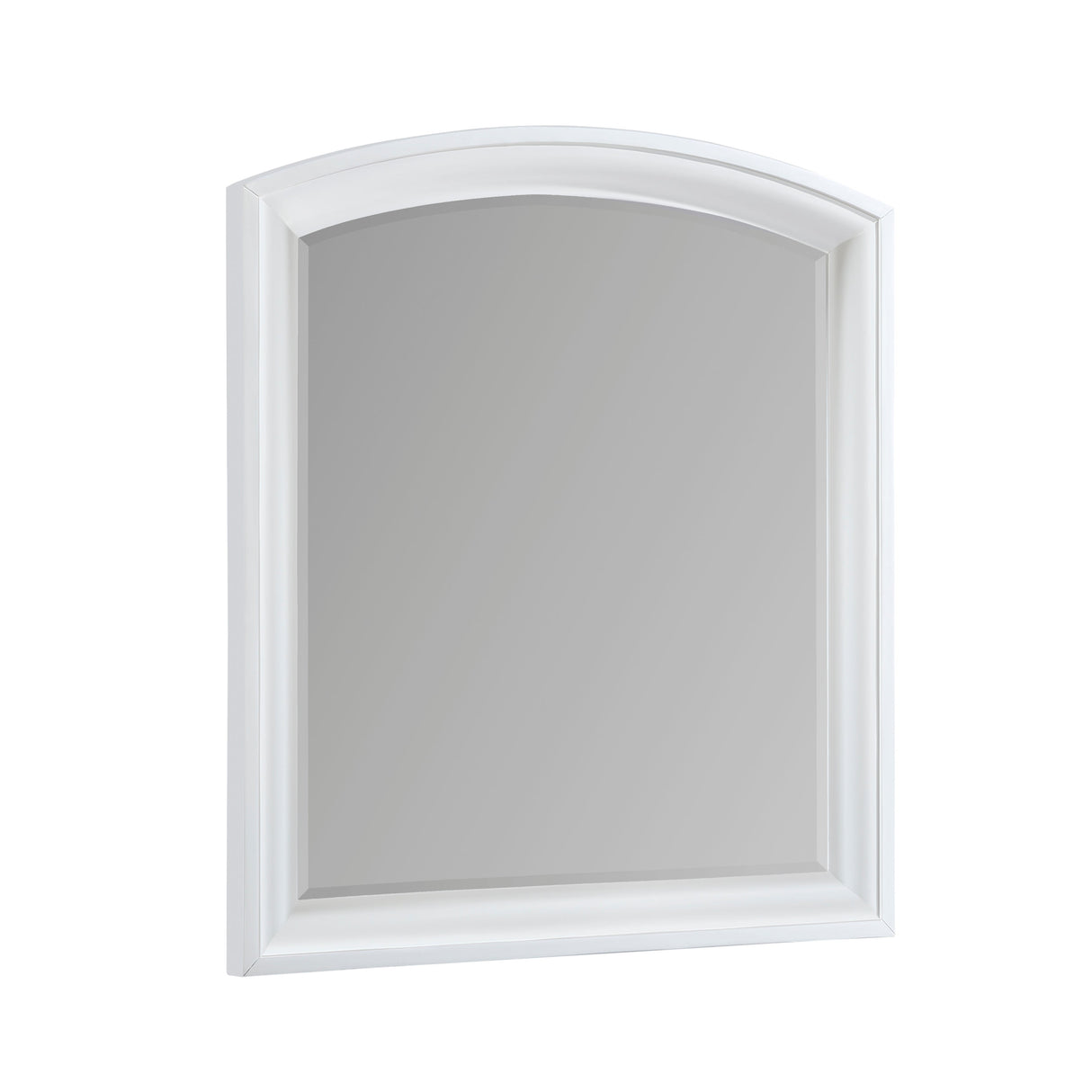 Hudson White Mirror (Mirror Only) by Homelegance at Eve Furniture