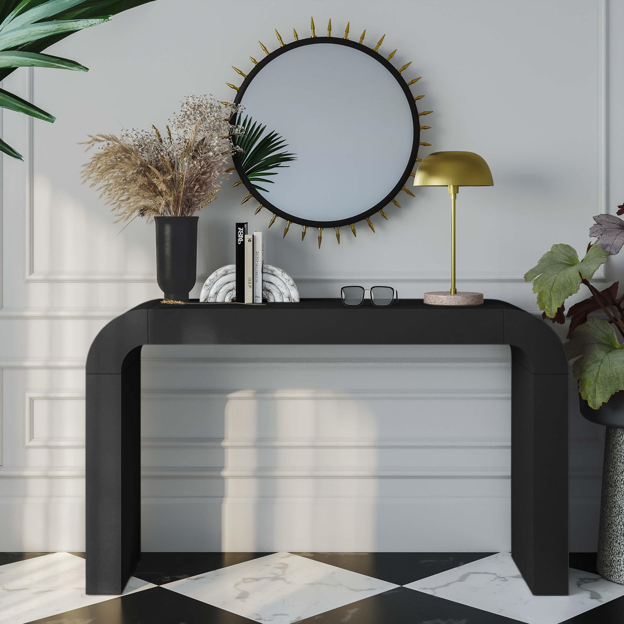 Hump Console Table by TOV Furniture at Eve Furniture