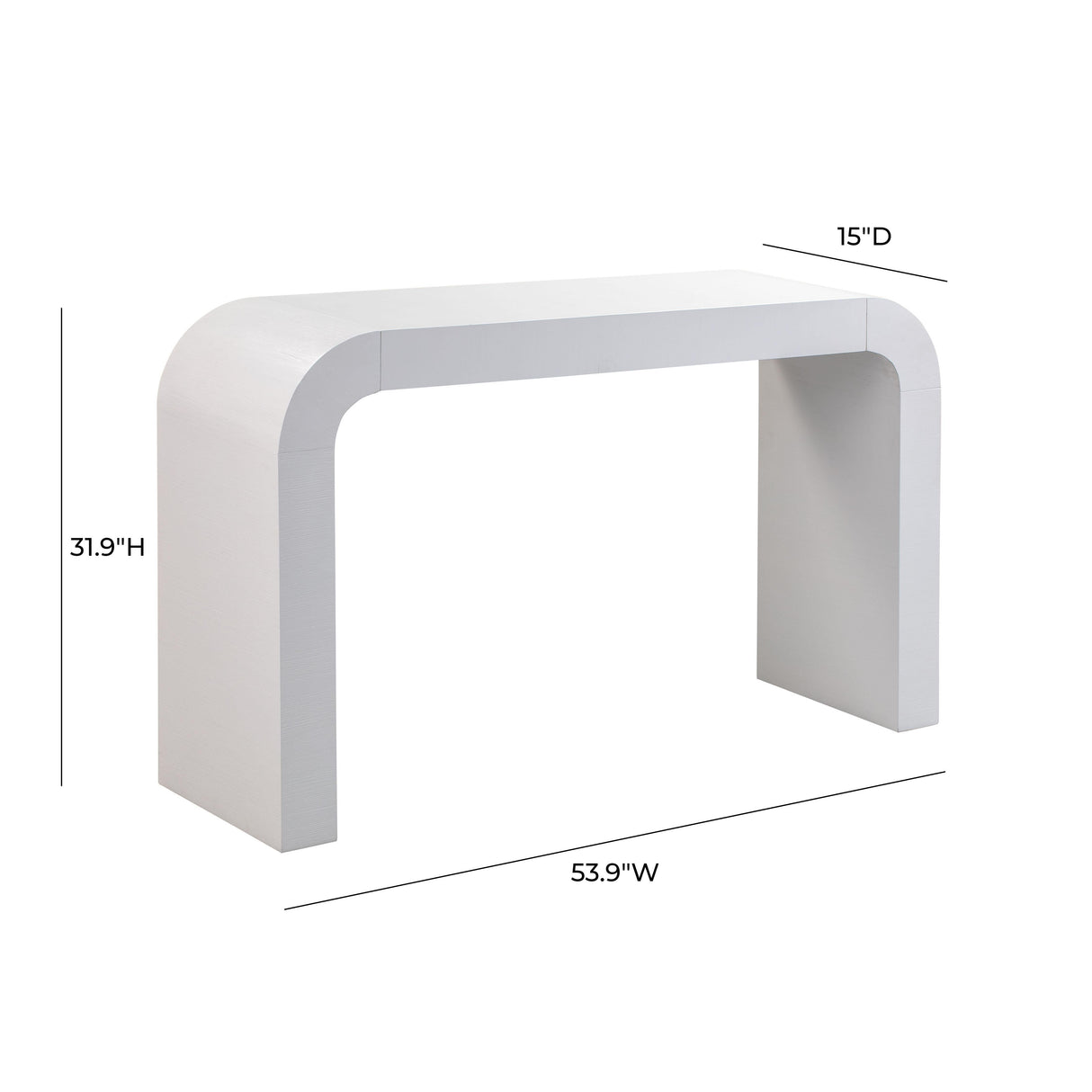 Hump Console Table by TOV Furniture at Eve Furniture