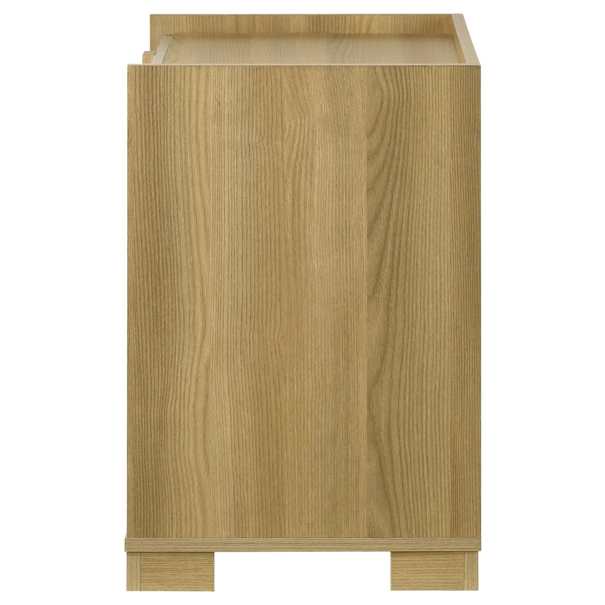 Hyland Natural 2-drawer Nightstand Bedside Table by Coaster at Eve Furniture