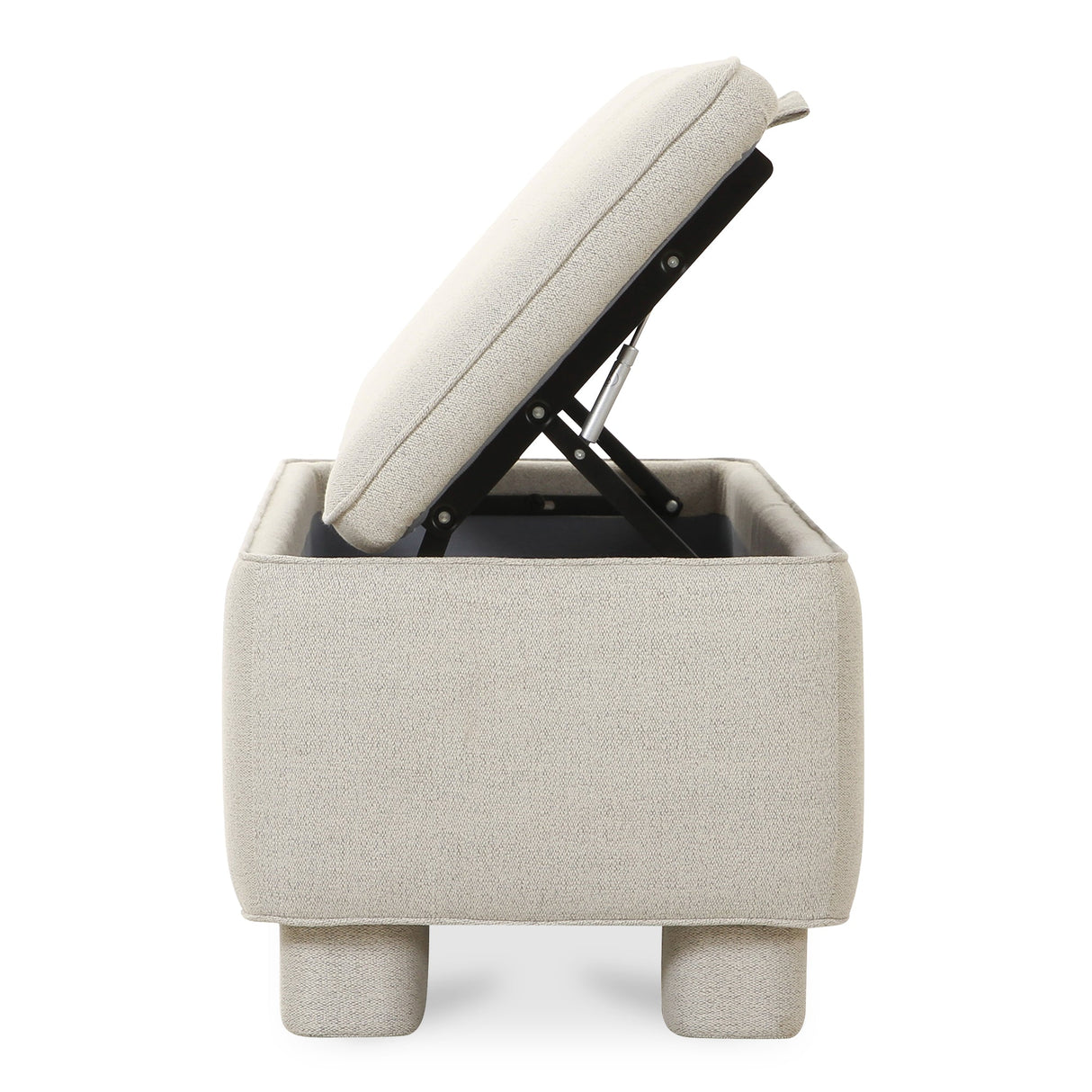 Ichigo Light Grey Storage Bench by Moe's Home at Eve Furniture