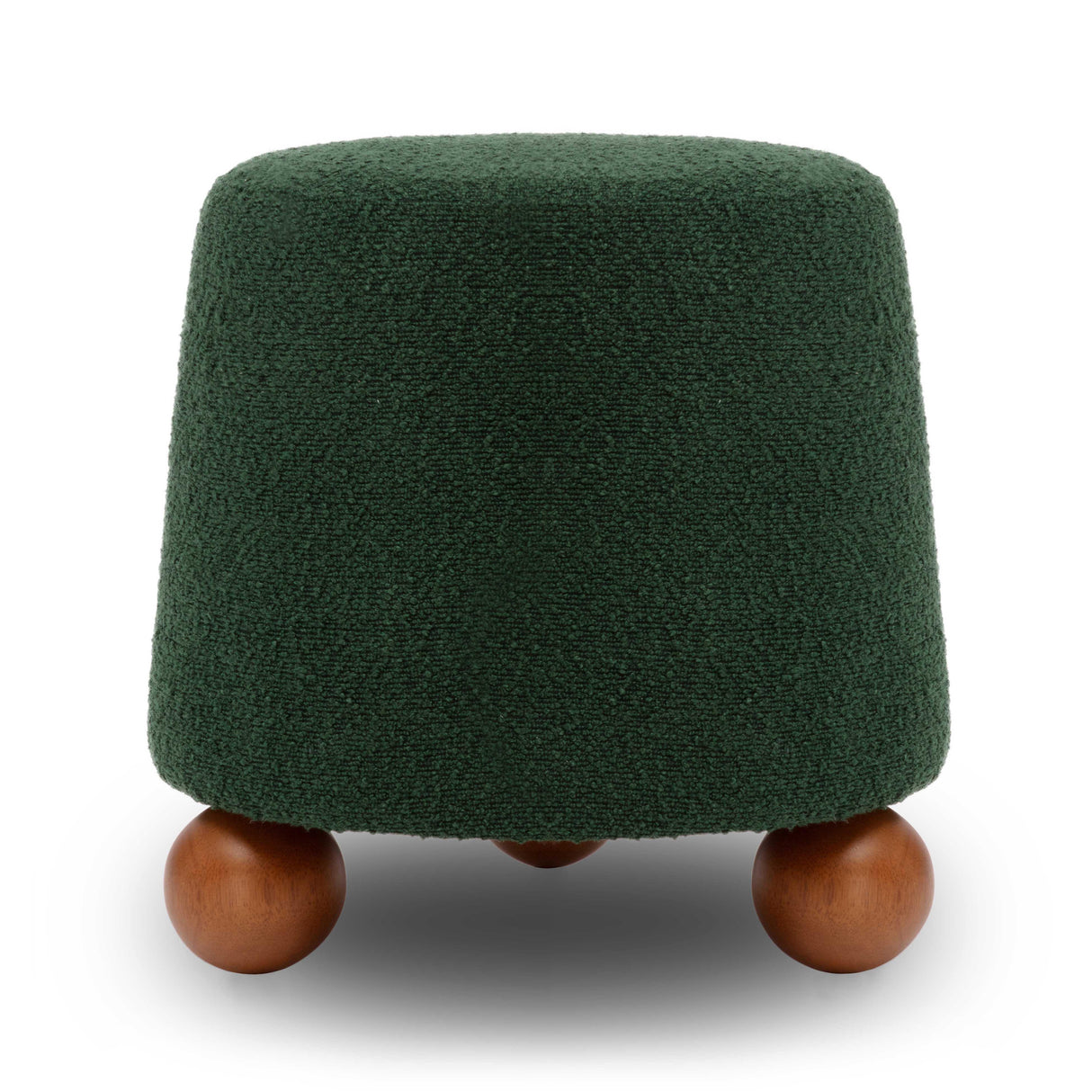 Jaine Boucle Stool by TOV Furniture at Eve Furniture