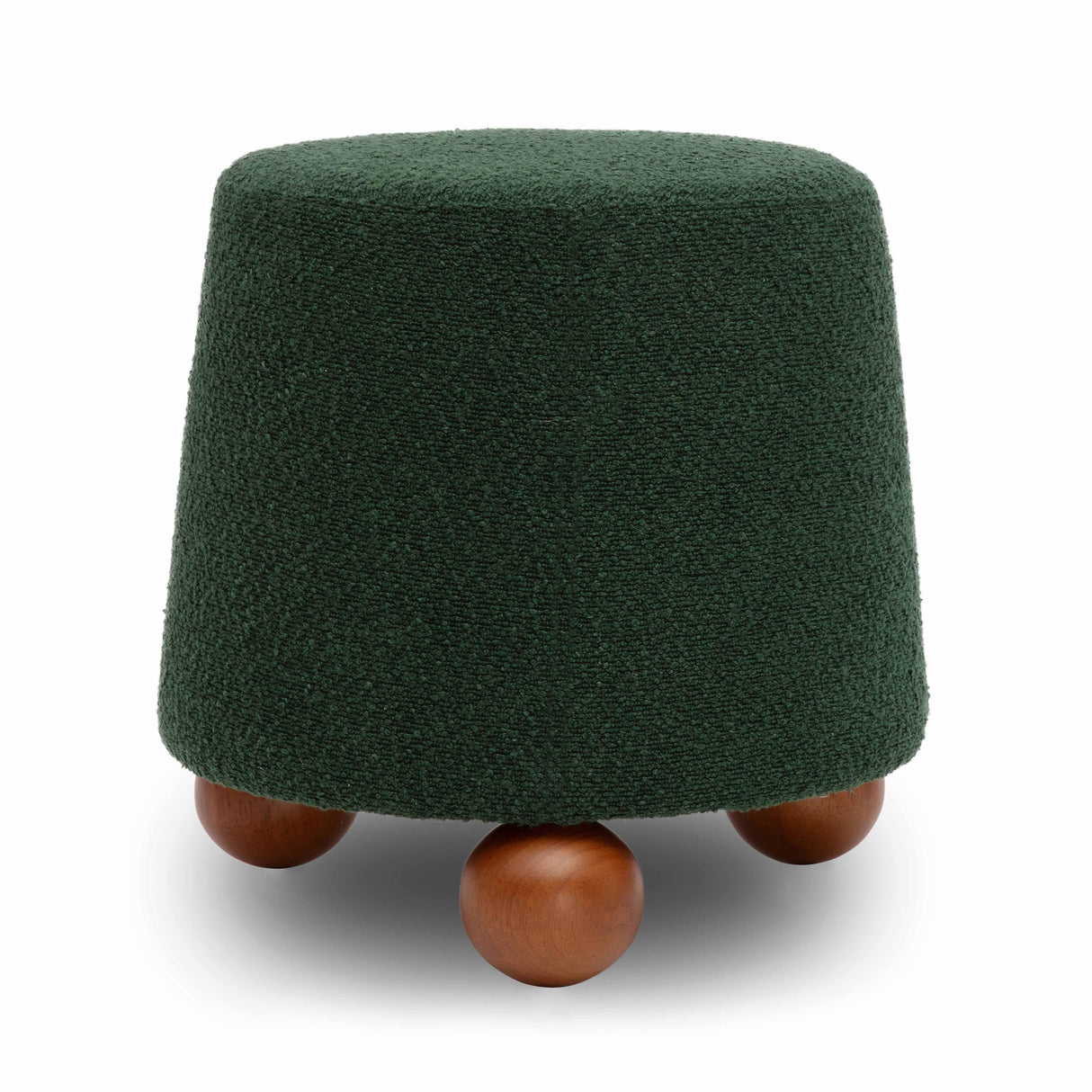 Jaine Boucle Stool by TOV Furniture at Eve Furniture