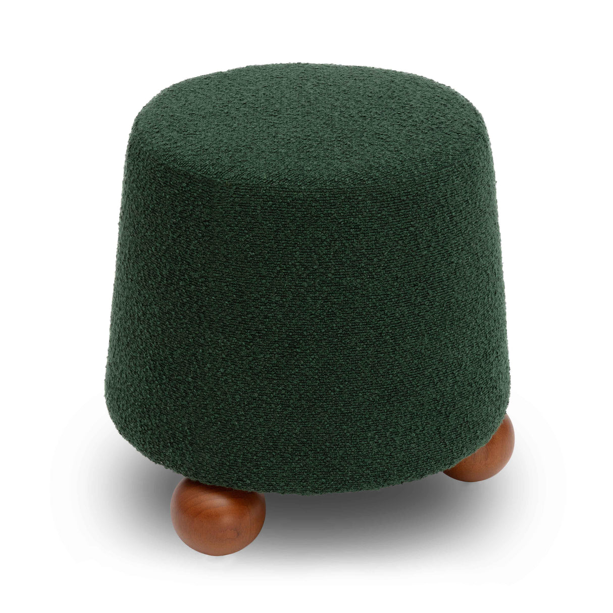 Jaine Boucle Stool by TOV Furniture at Eve Furniture