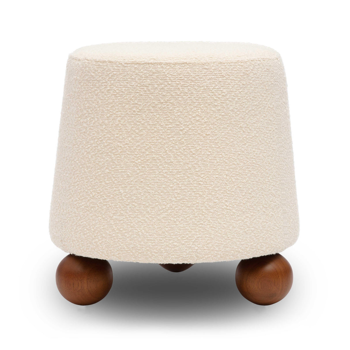 Jaine Boucle Stool by TOV Furniture at Eve Furniture