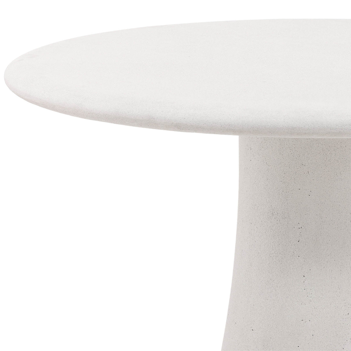 Jemina Outdoor Dining Table, White by Dovetail at Eve Furniture