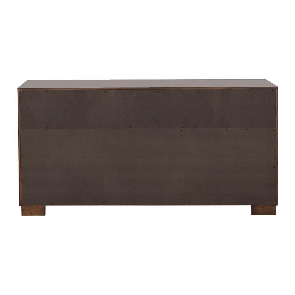 Jessica Cappuccino 6-Drawer Dresser by Coaster at Eve Furniture
