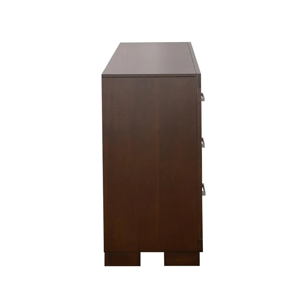 Jessica Cappuccino 6-Drawer Dresser by Coaster at Eve Furniture