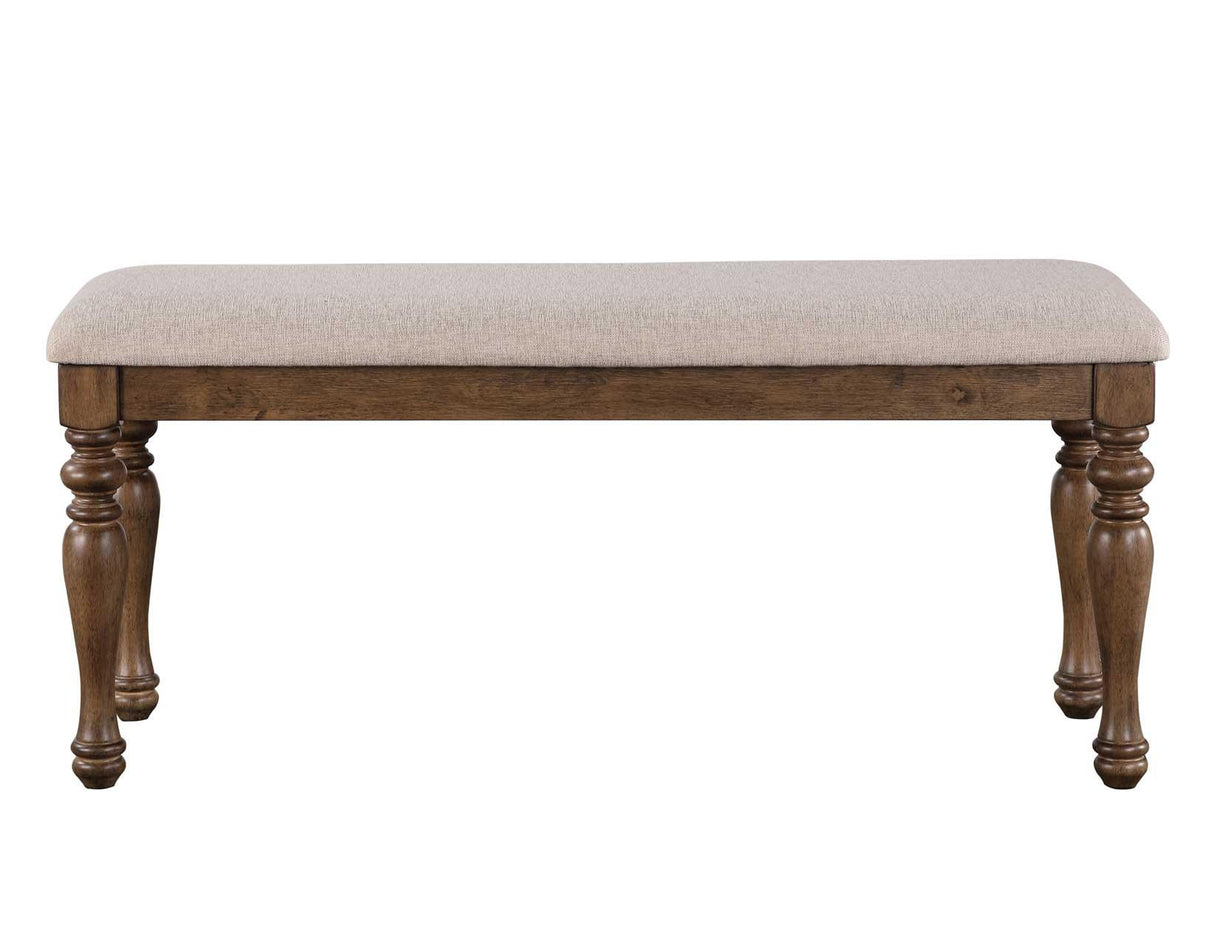 Joanna Bench, Brown by Steve Silver at Eve Furniture