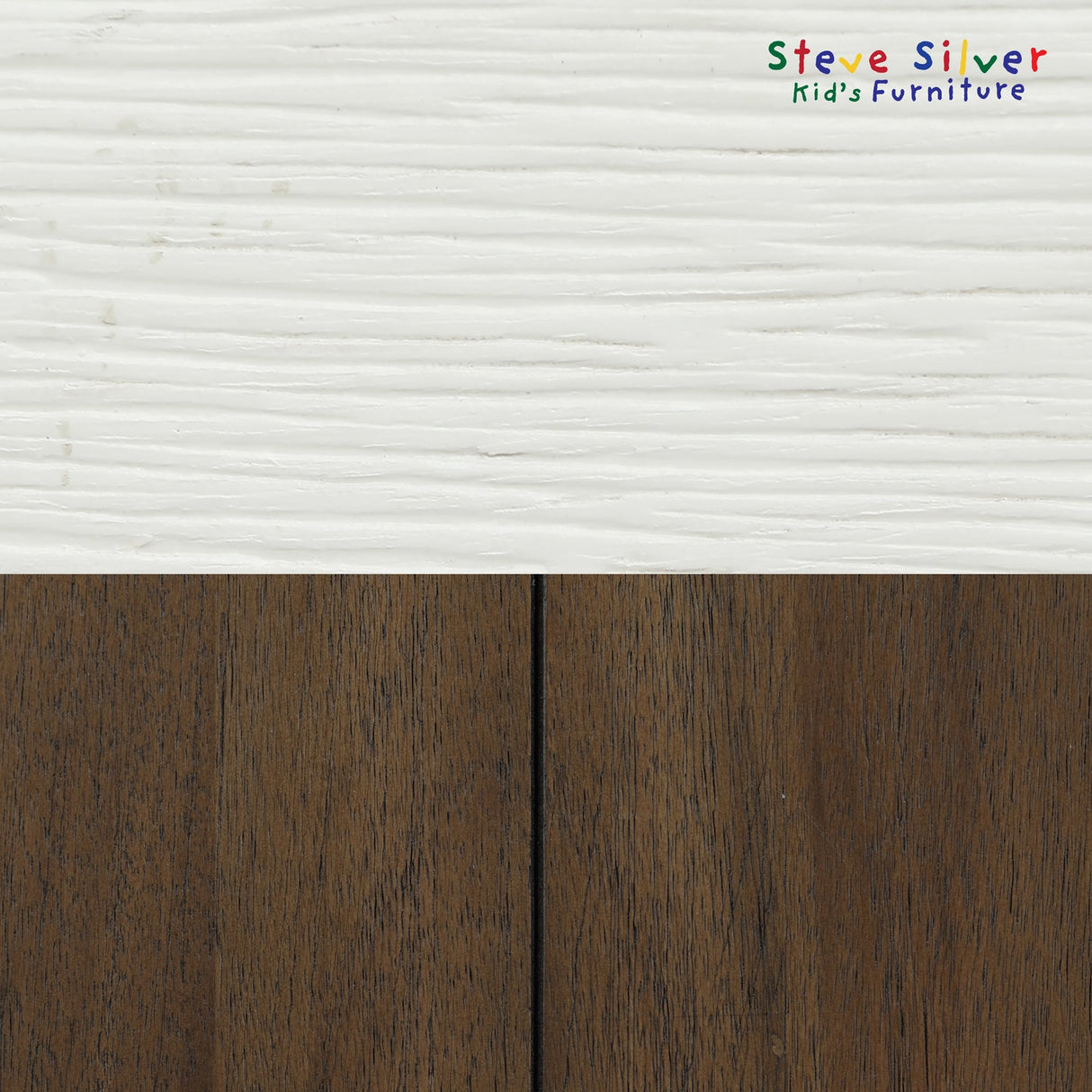 Joanna Ivory/Mocha 5-Piece Kids Dining Set by Steve Silver at Eve Furniture