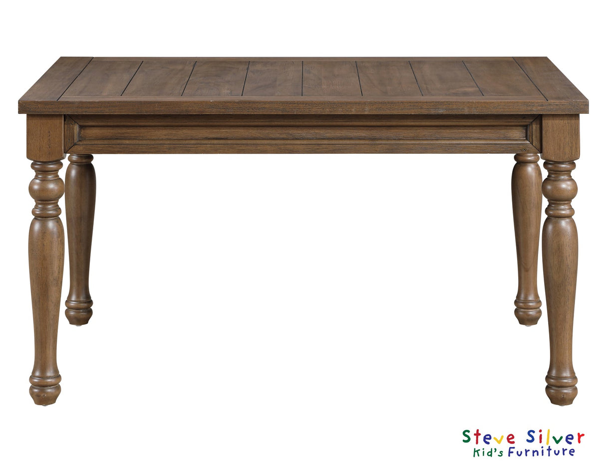 Joanna Mocha 5-Piece Kids Dining Set by Steve Silver at Eve Furniture