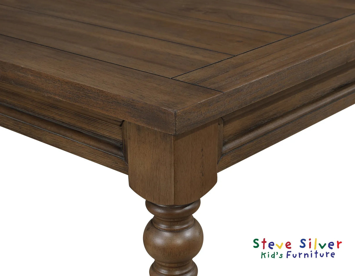 Joanna Mocha 5-Piece Kids Dining Set by Steve Silver at Eve Furniture