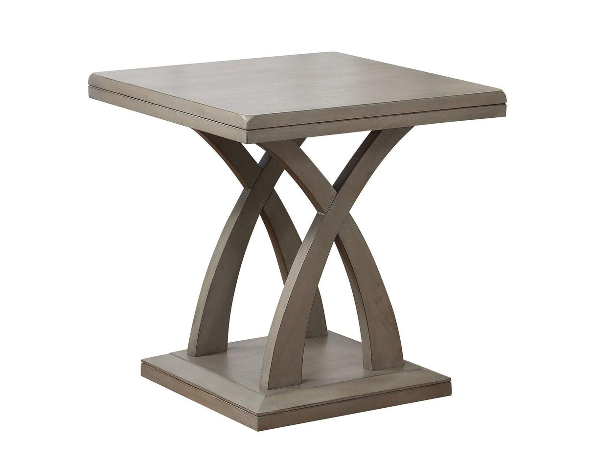 Jocelyn End Table, Grey by Steve Silver at Eve Furniture