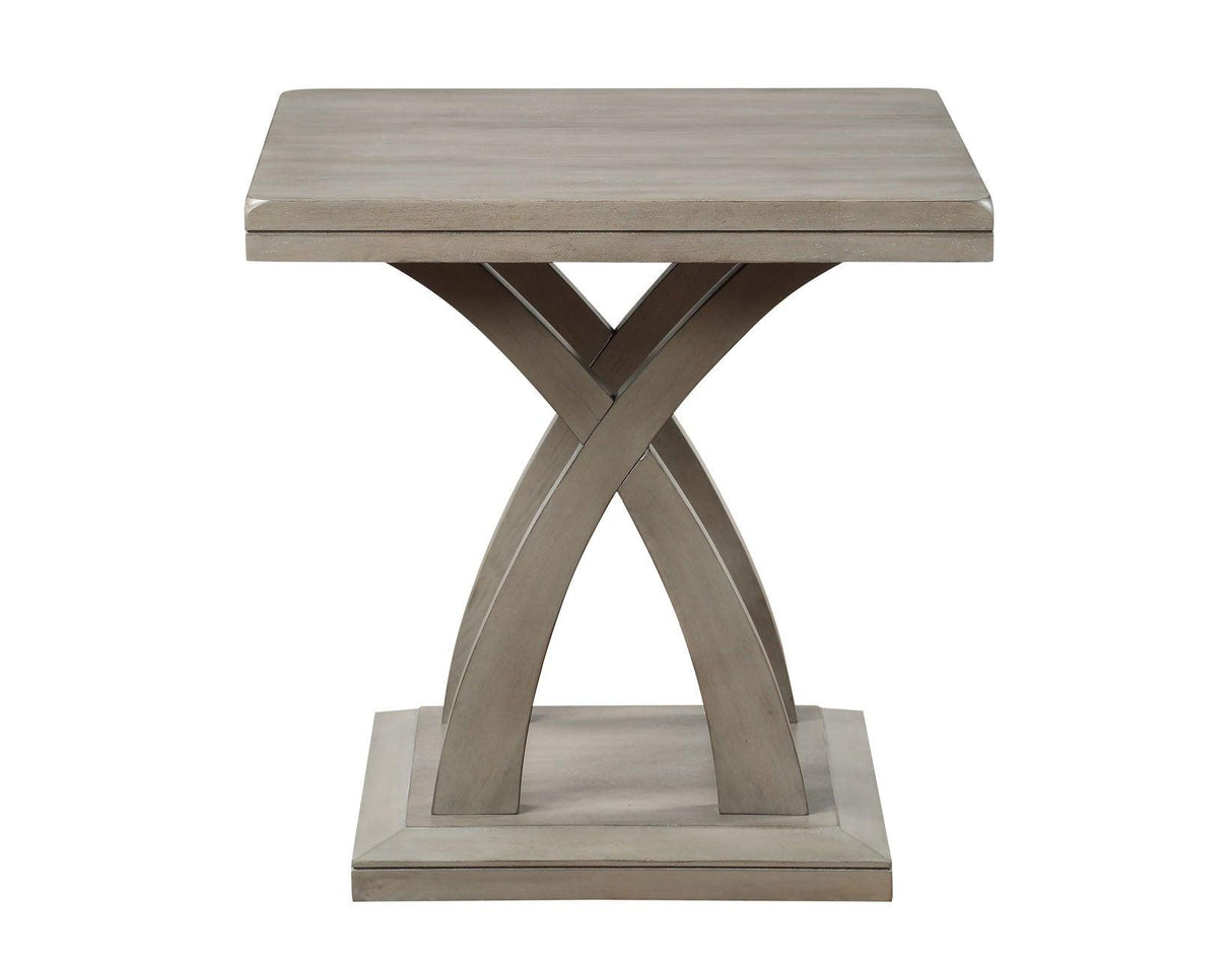 Jocelyn End Table, Grey by Steve Silver at Eve Furniture