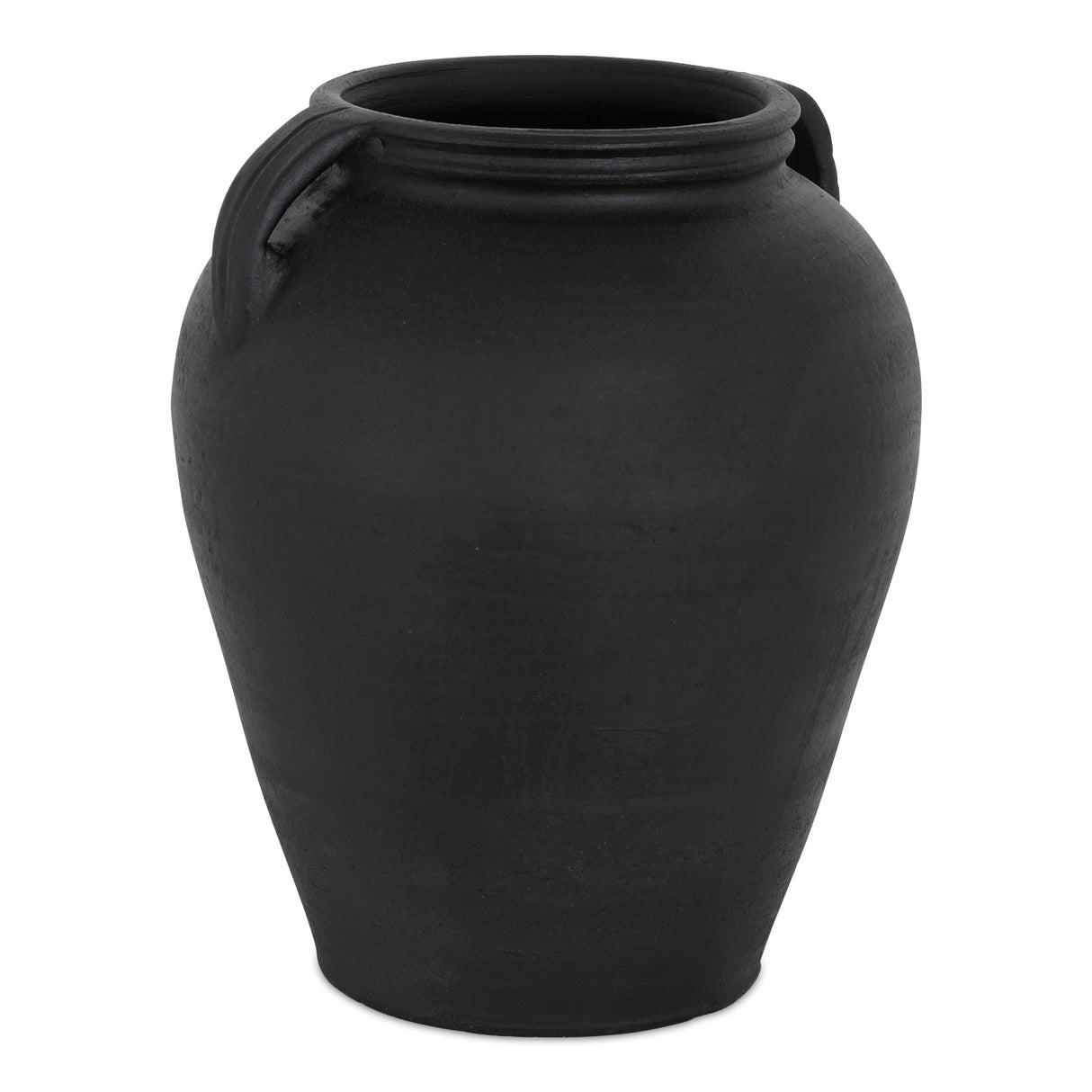 Jovi Black Terracotta Vase by Moe's Home at Eve Furniture