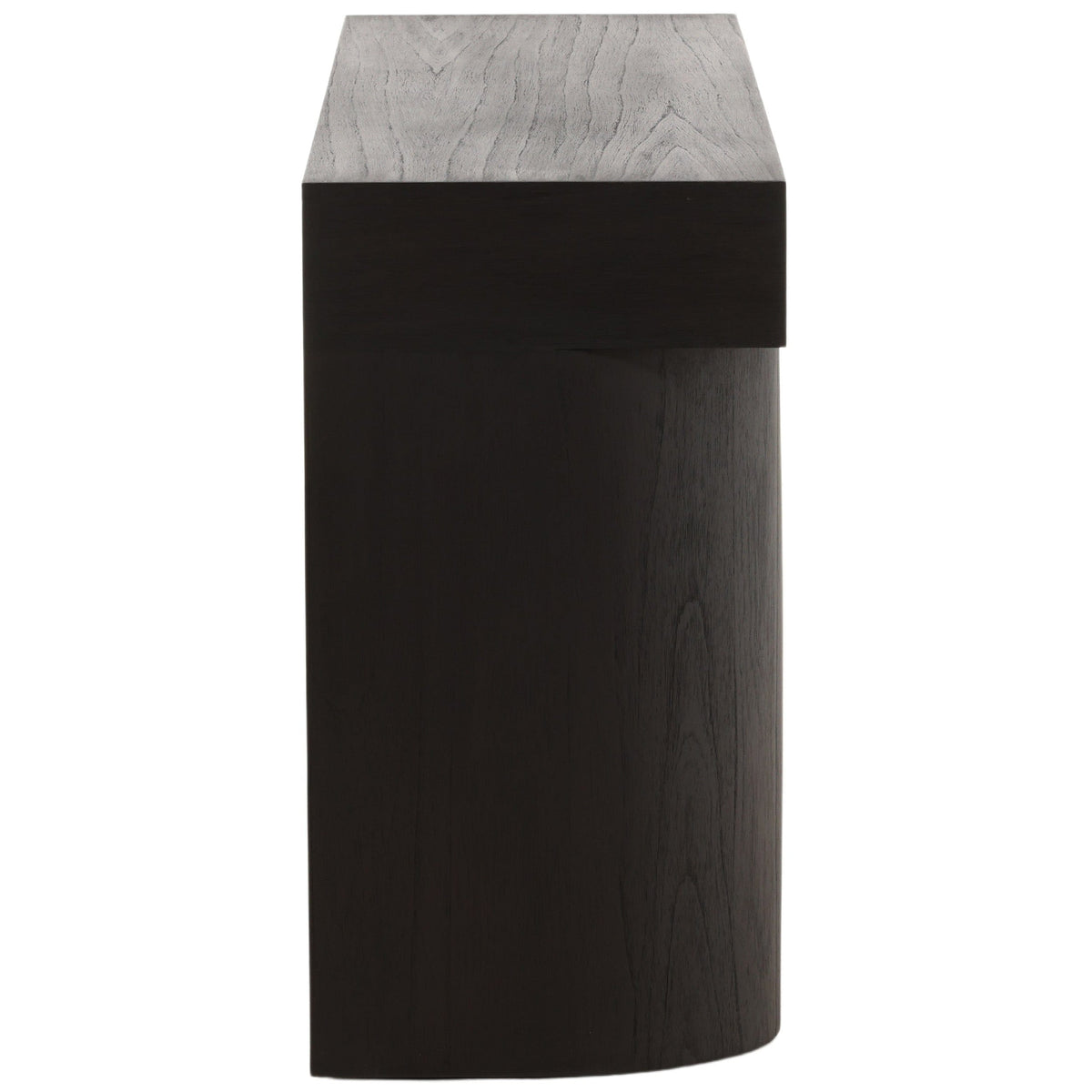Juna Console Table, Black by Dovetail at Eve Furniture