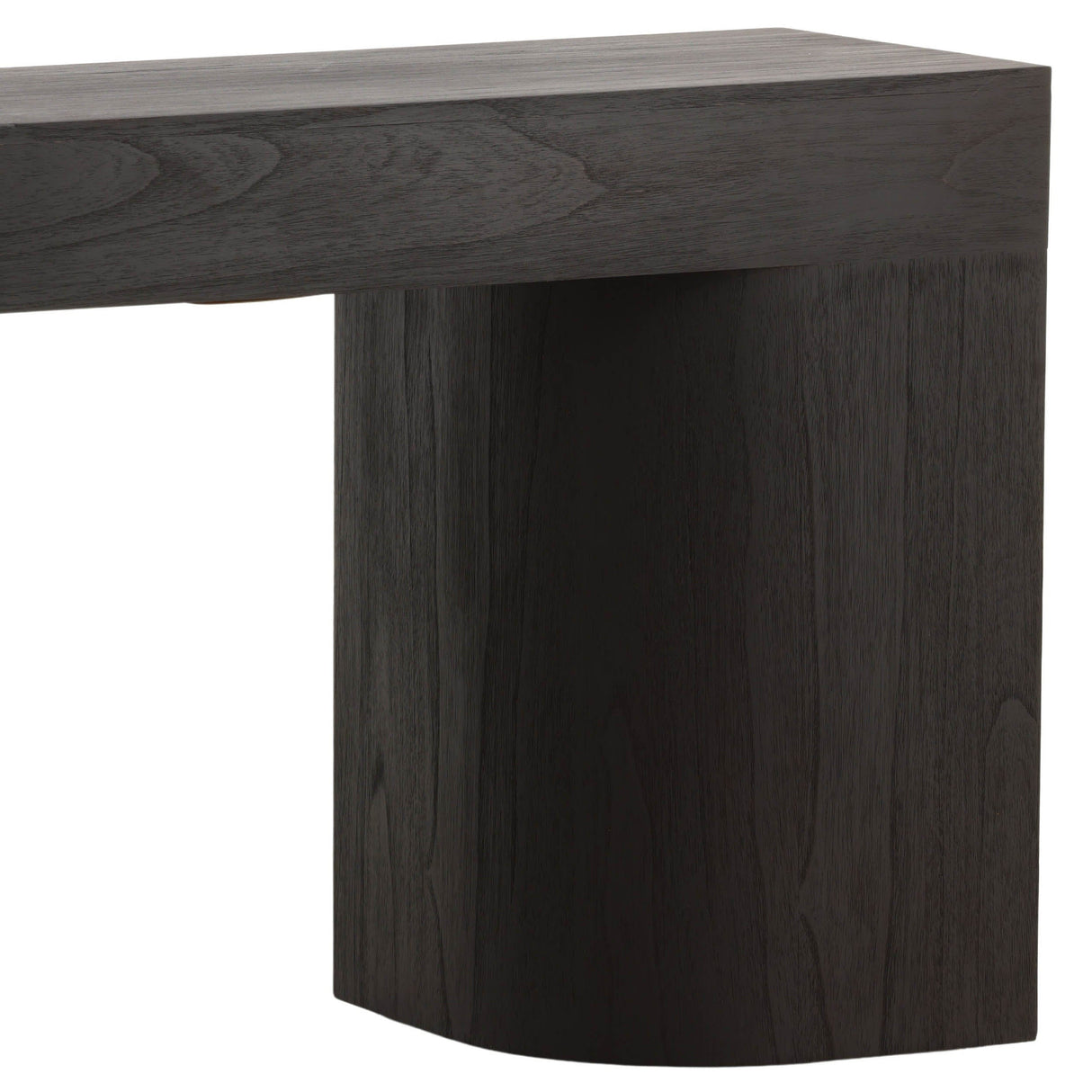 Juna Console Table, Black by Dovetail at Eve Furniture