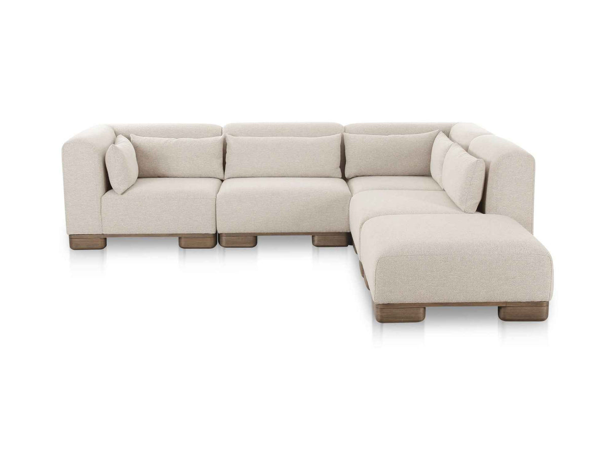 June Oatmeal Dream Modular Sectional