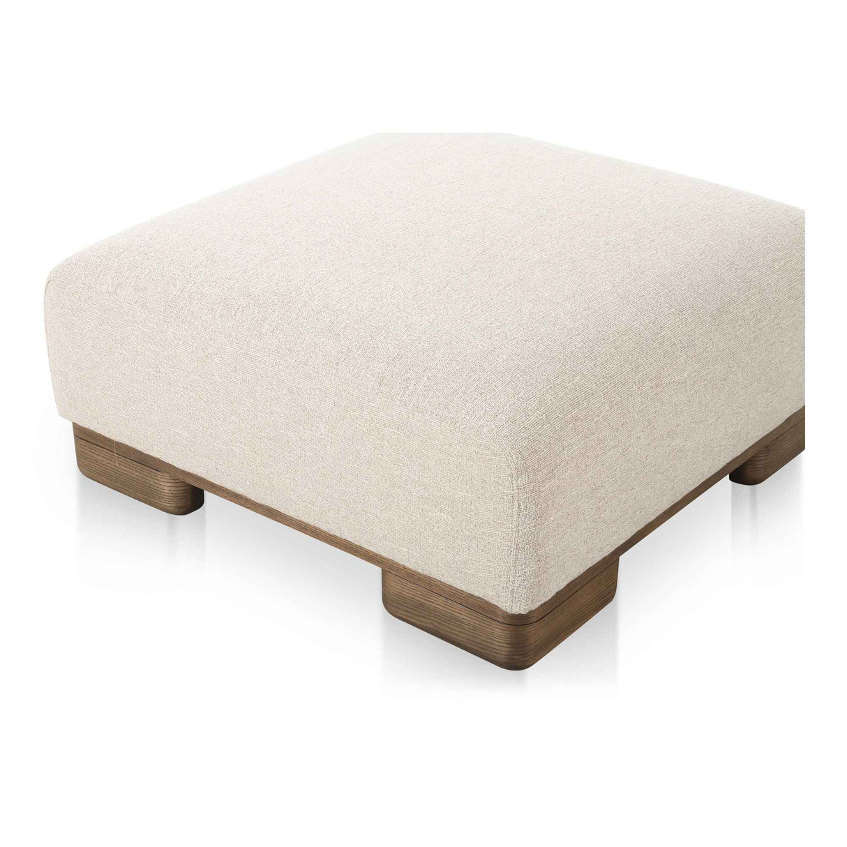 June Oatmeal Ottoman
