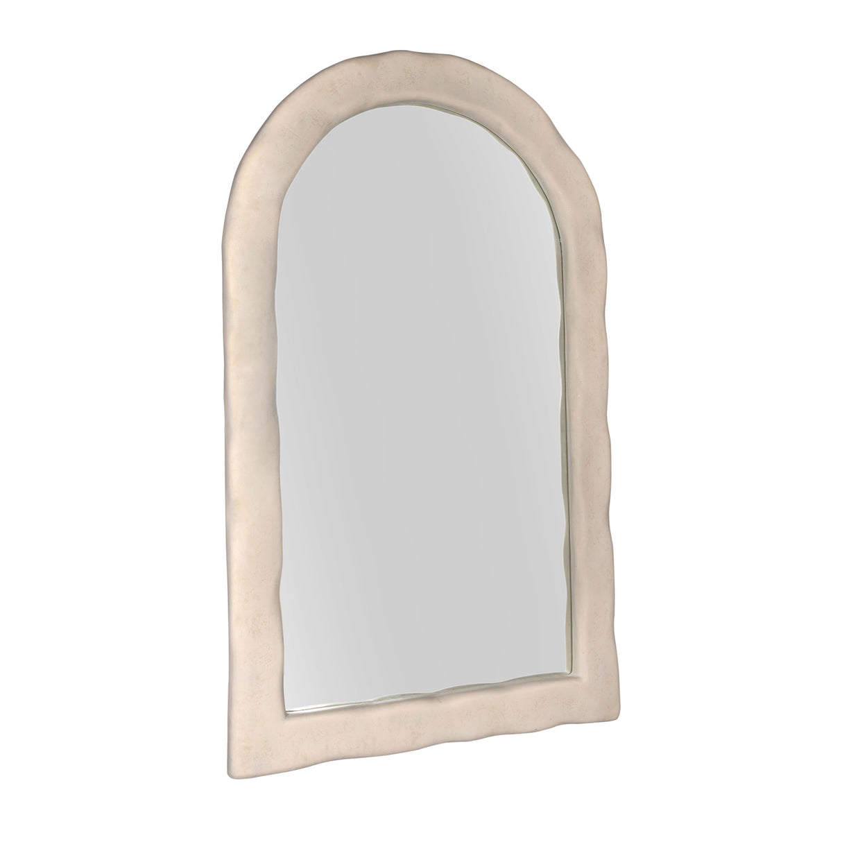 Kaia Cream Textured Floor Mirror by TOV Furniture at Eve Furniture