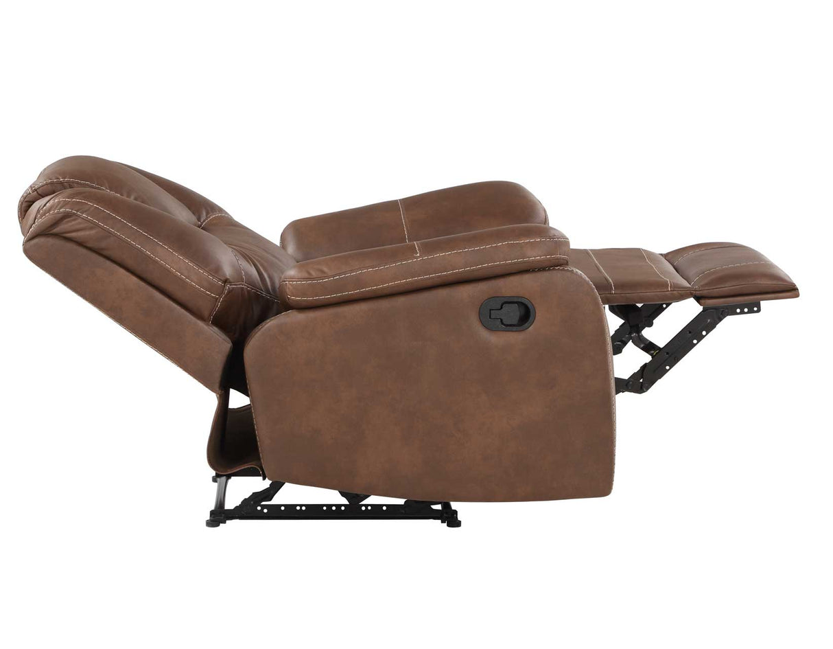Katrine Brown Manual Recliner by Steve Silver at Eve Furniture