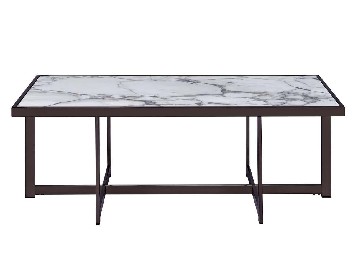 Kayley 3-Piece Sintered Stone Table Set by Steve Silver at Eve Furniture