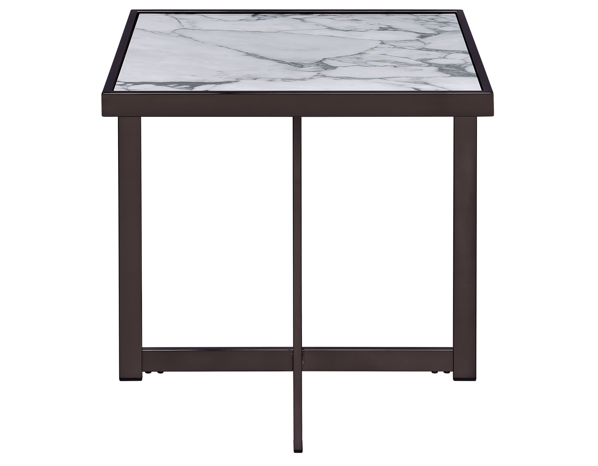 Kayley 3-Piece Sintered Stone Table Set by Steve Silver at Eve Furniture