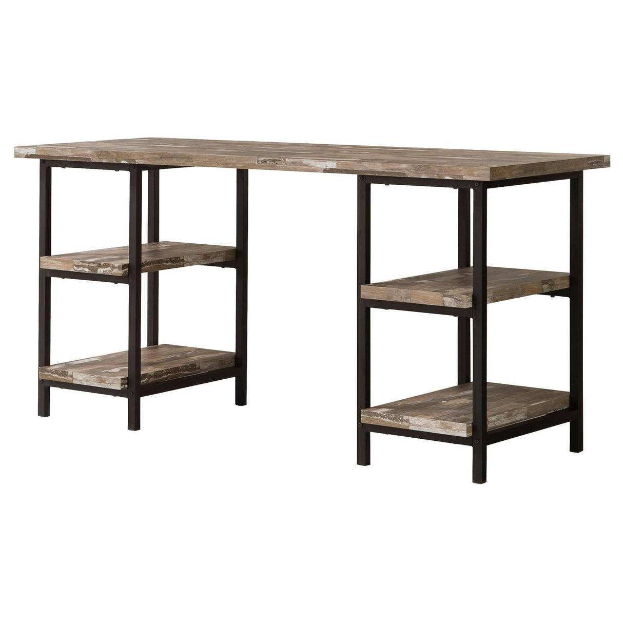 Kemper Salvaged Cabin 4-Shelf Writing Desk by Coaster at Eve Furniture