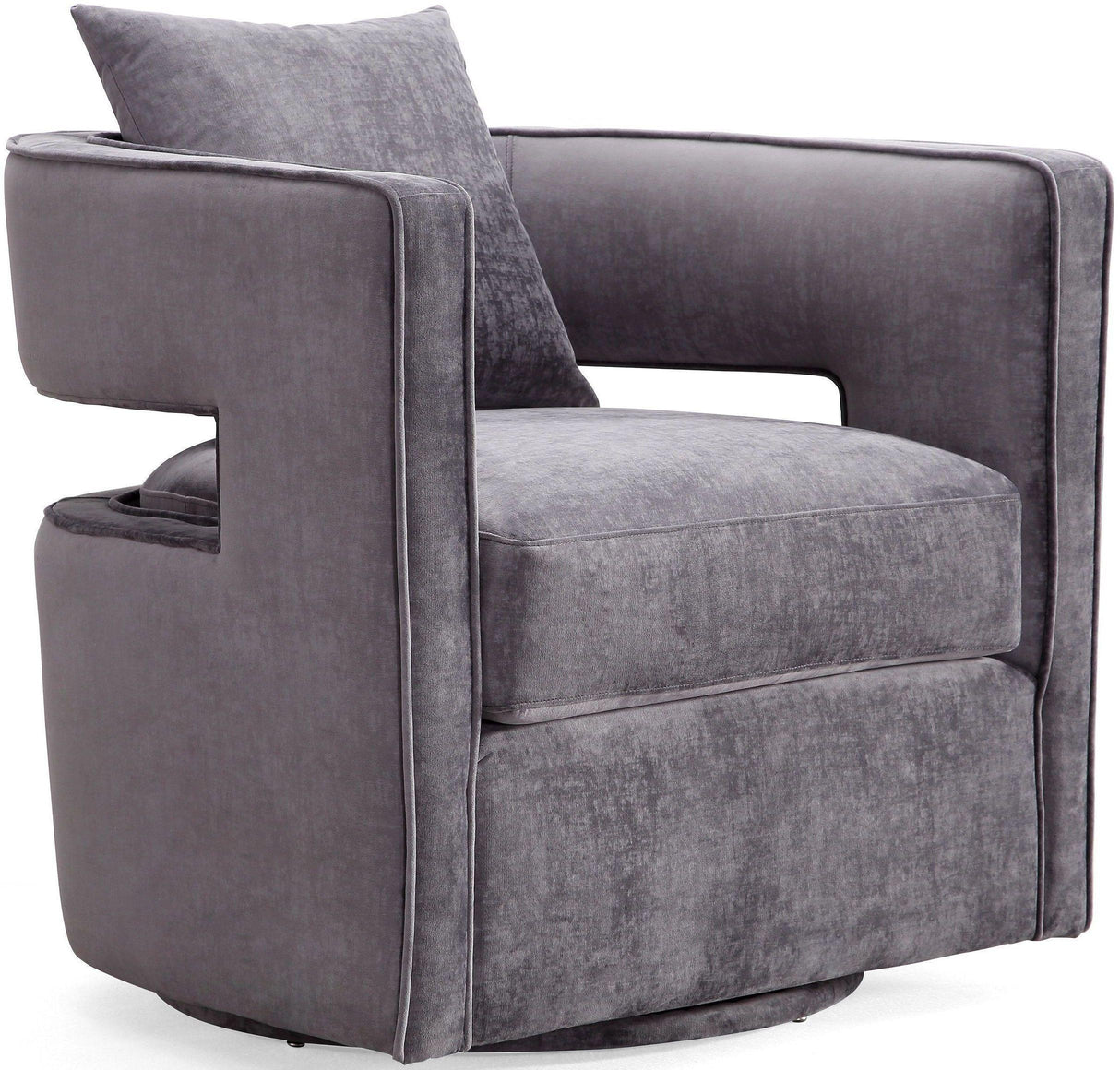 Kennedy Velvet Swivel Accent Chair by TOV Furniture at Eve Furniture