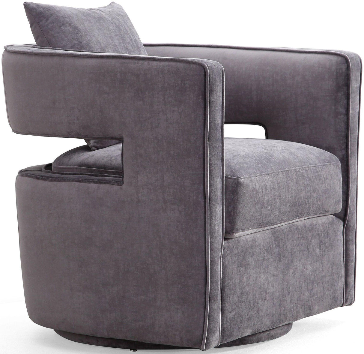 Kennedy Velvet Swivel Accent Chair by TOV Furniture at Eve Furniture