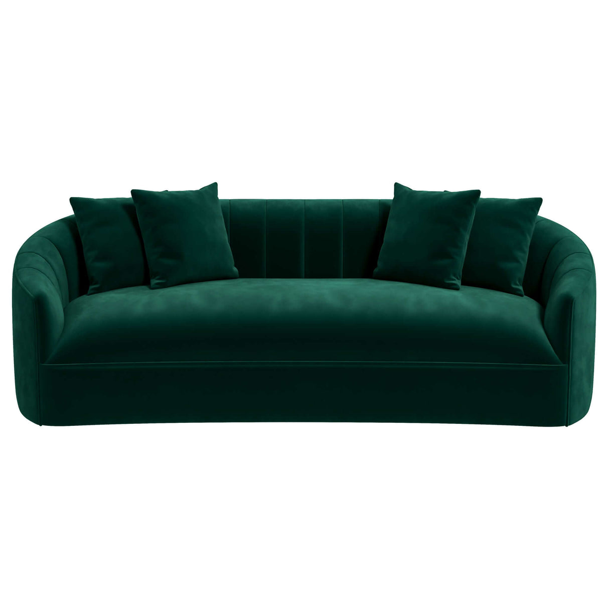 Kante Green Velvet Sofa by Ashcroft Imports at Eve Furniture