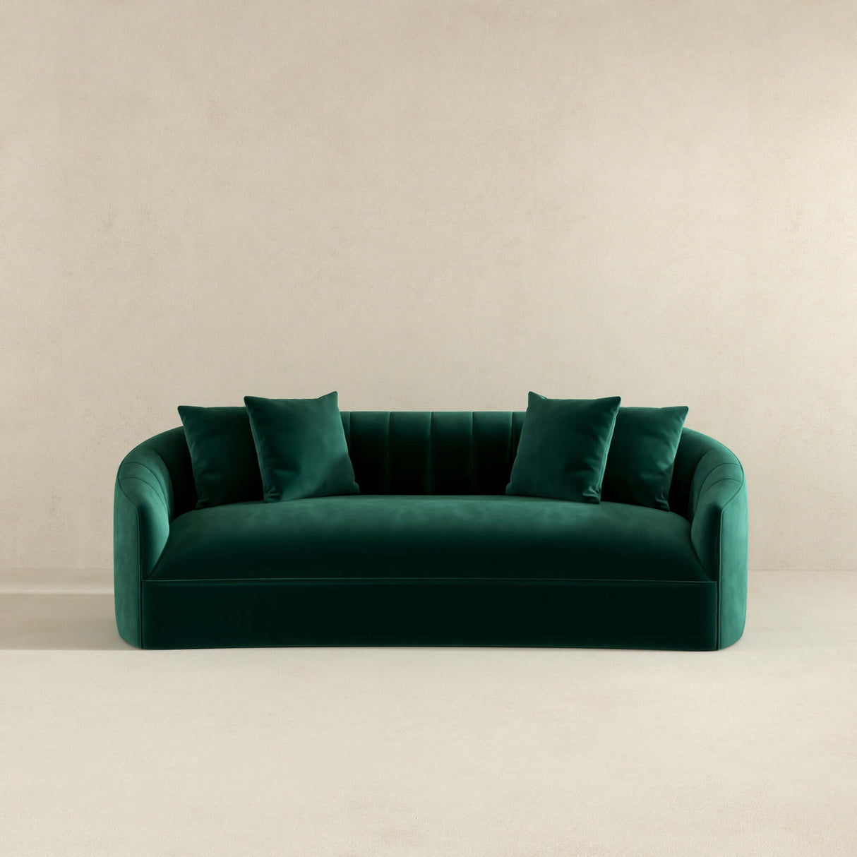 Kante Green Velvet Sofa by Ashcroft Imports at Eve Furniture