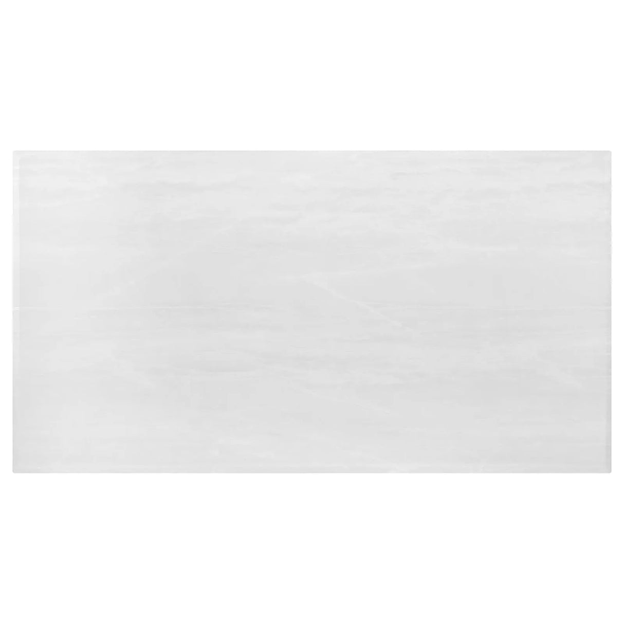 Kerwin White/Chrome Rectangle Faux Marble Top Dining Table by Coaster at Eve Furniture