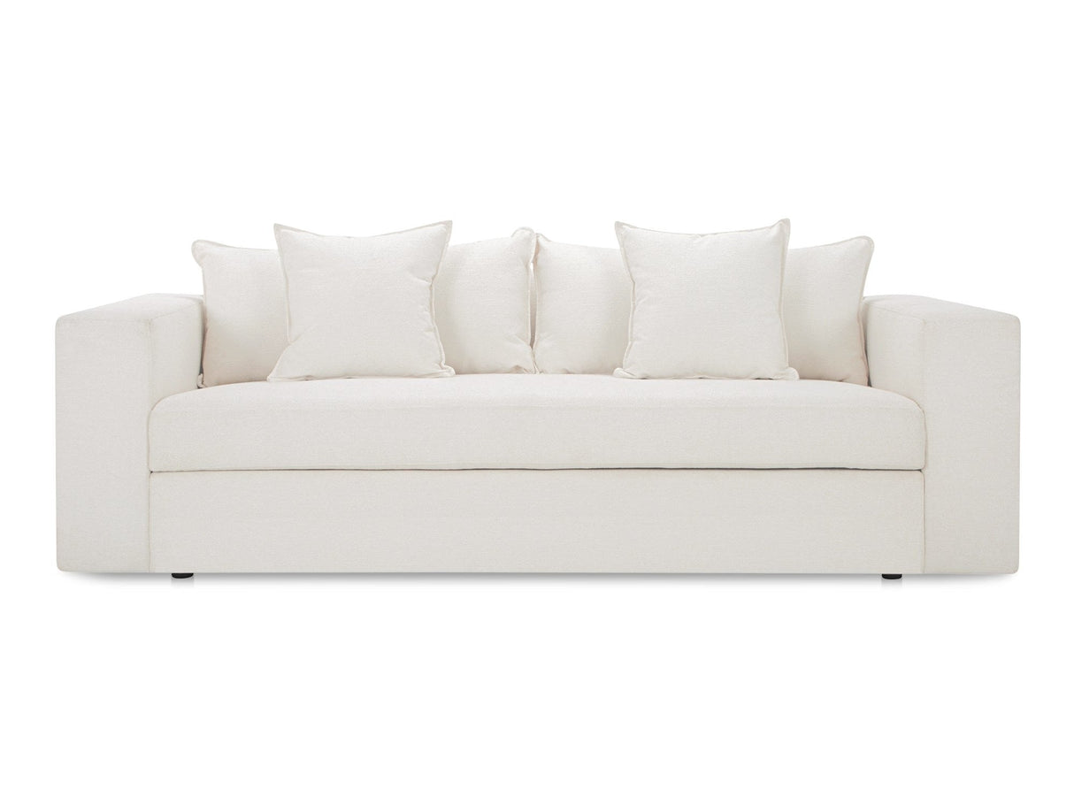 Kiran White Sleeper Sofa by Moe's Home at Eve Furniture