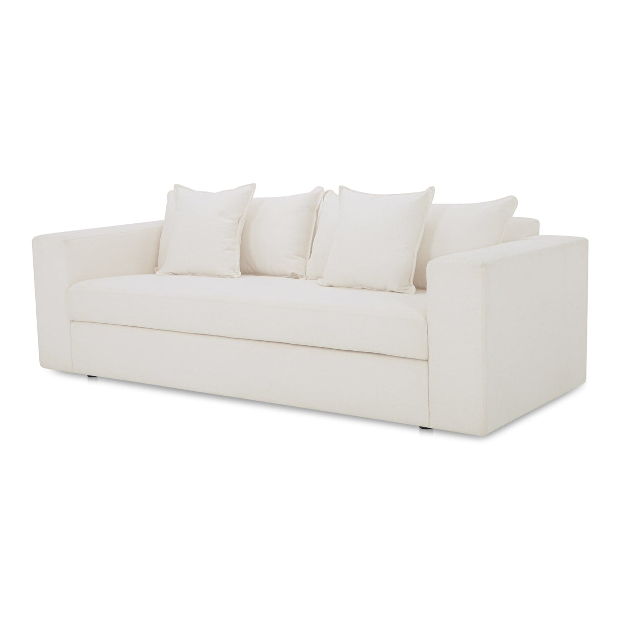 Kiran White Sleeper Sofa by Moe's Home at Eve Furniture