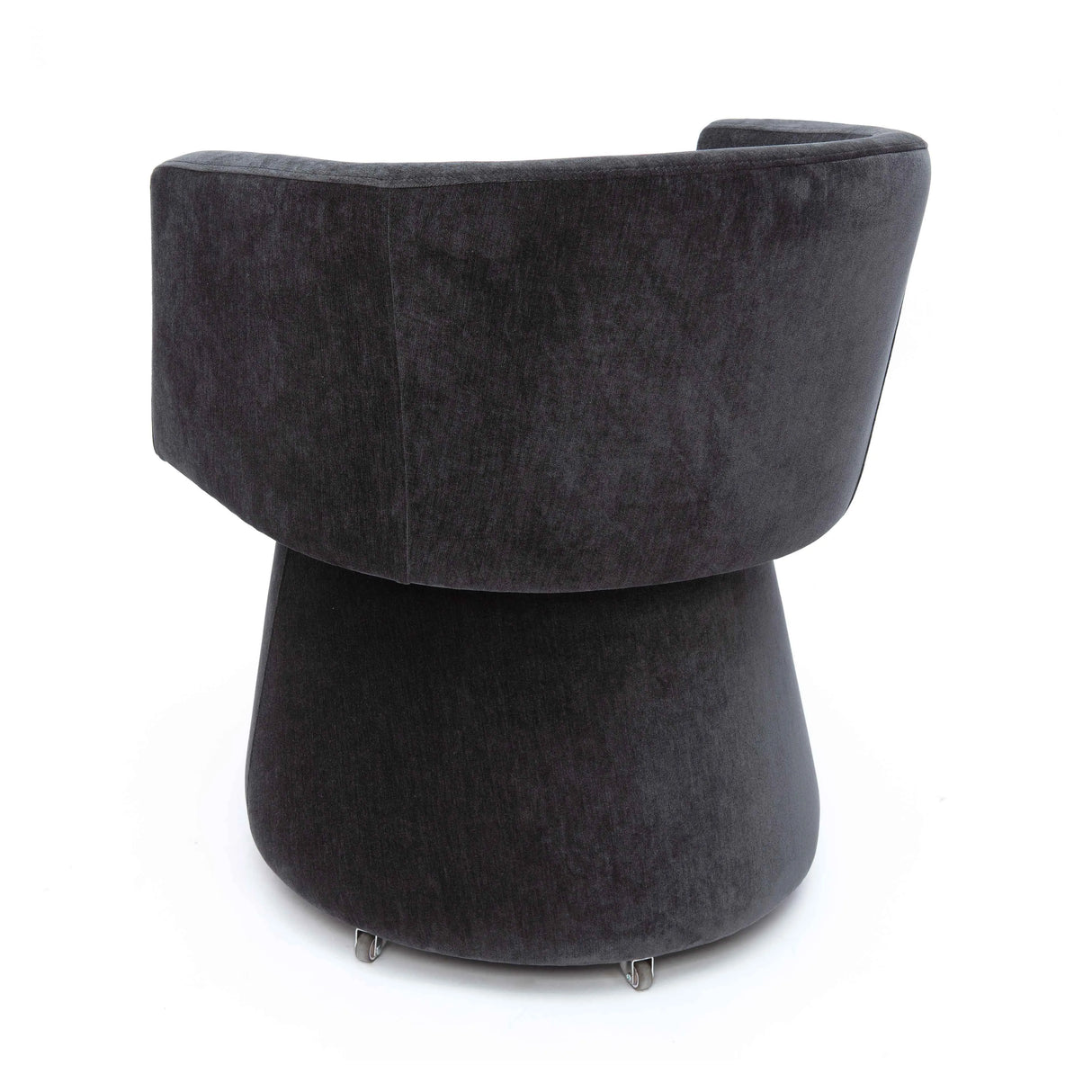 Kristen Upcycled Chenille Rolling Desk Chair by TOV Furniture at Eve Furniture