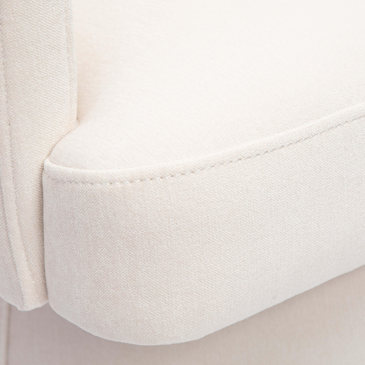 Kristen Upcycled Chenille Rolling Desk Chair by TOV Furniture at Eve Furniture