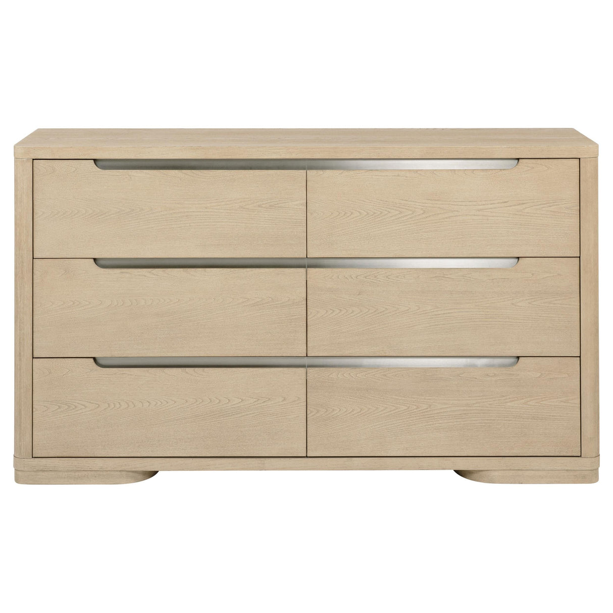 Ladera Light Elm 6-Drawer Bedroom Dresser by Coaster at Eve Furniture