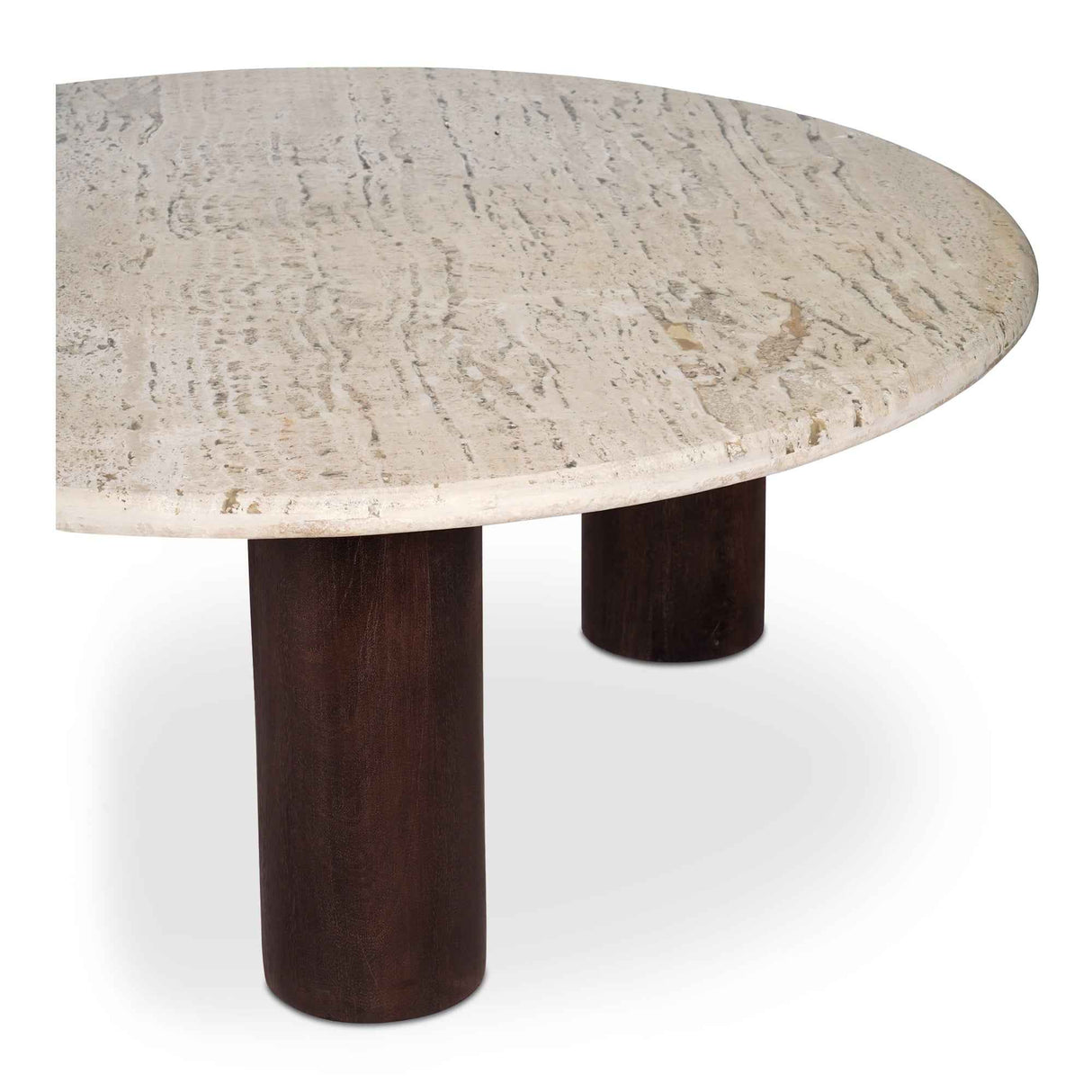 Landon Beige Travertine Coffee Table by Moe's Home at Eve Furniture