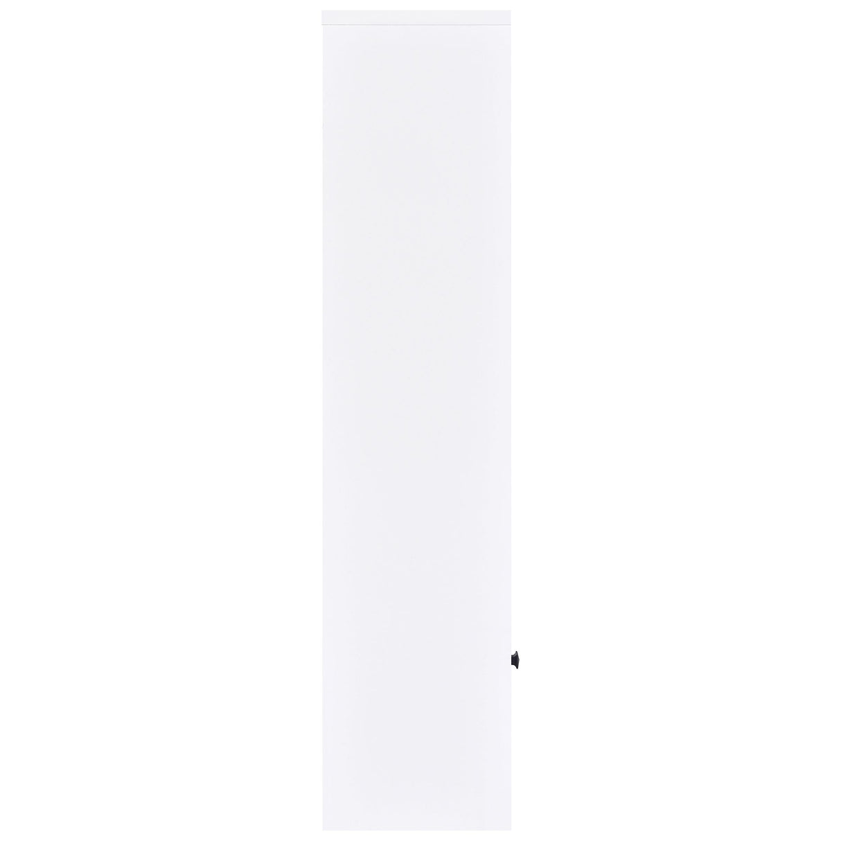 Laughlin White 3-shelf Engineered Wood Media Tower by Coaster at Eve Furniture