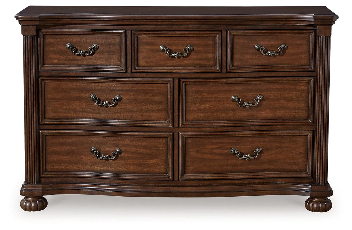 Lavinton Brown Poster Bedroom Set by Ashley at Eve Furniture